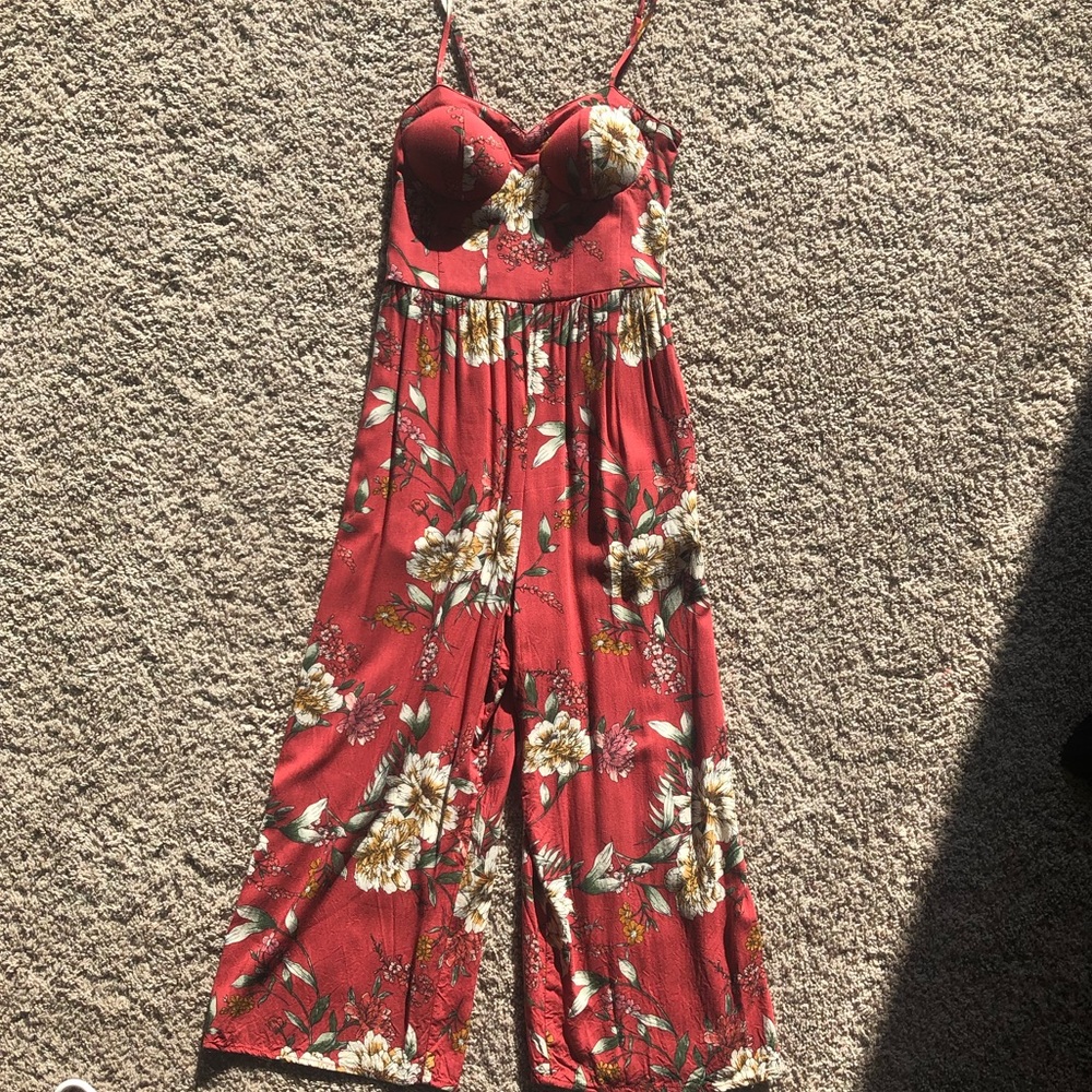 Floral jumpsuit